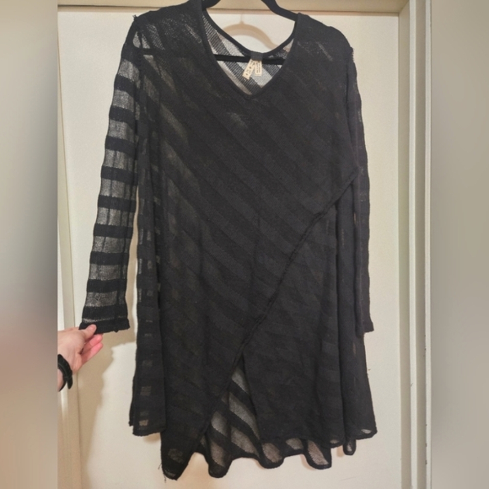 Free People Shadow Stripe Tunic